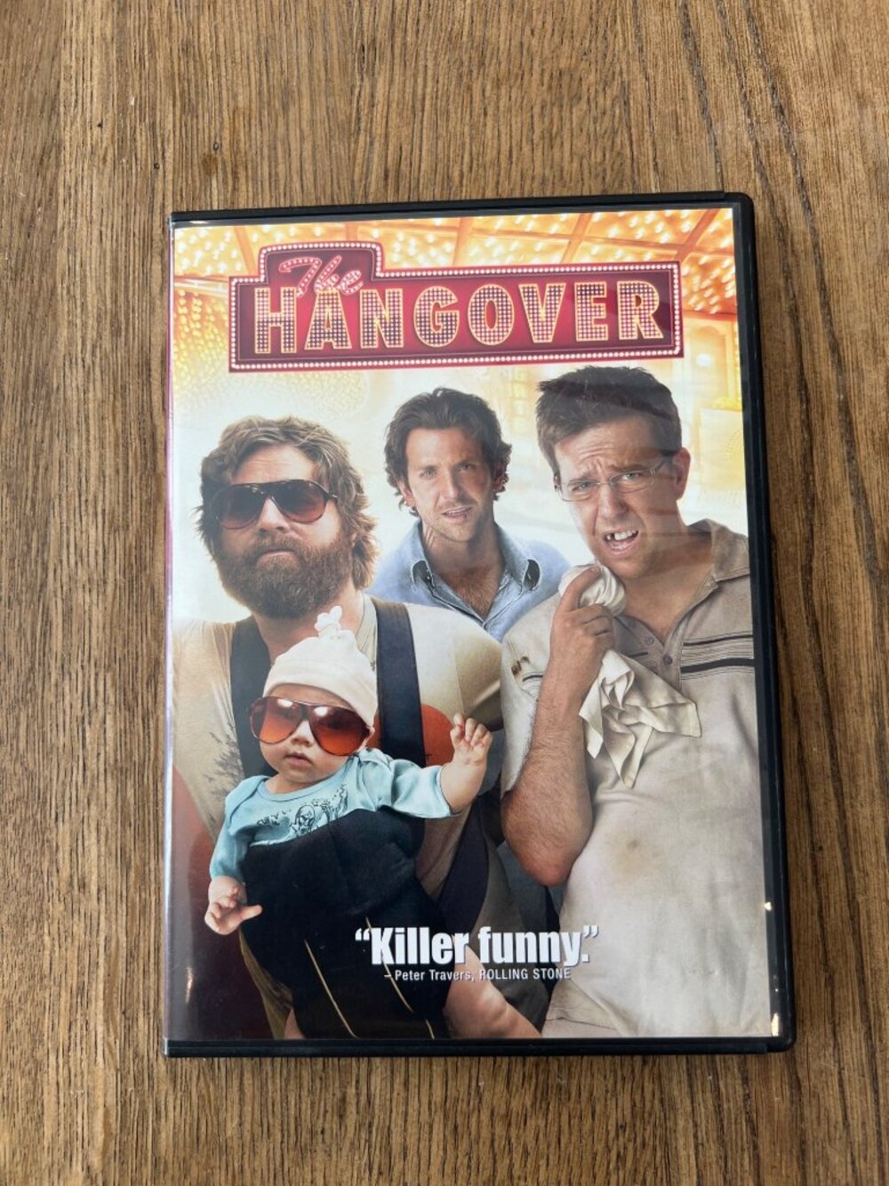 The Hangover 2009 Movie DVD Comedy Ed Helms Bradley Cooper Pre-Owned